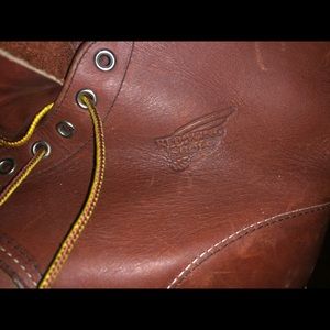 Brown Redwing workboots